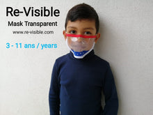 Load image into Gallery viewer, Mask Bleu Kid